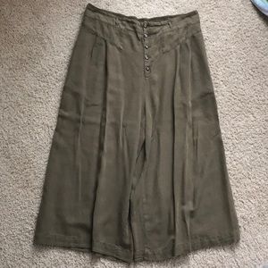 Anthropologie Wide Leg Pants